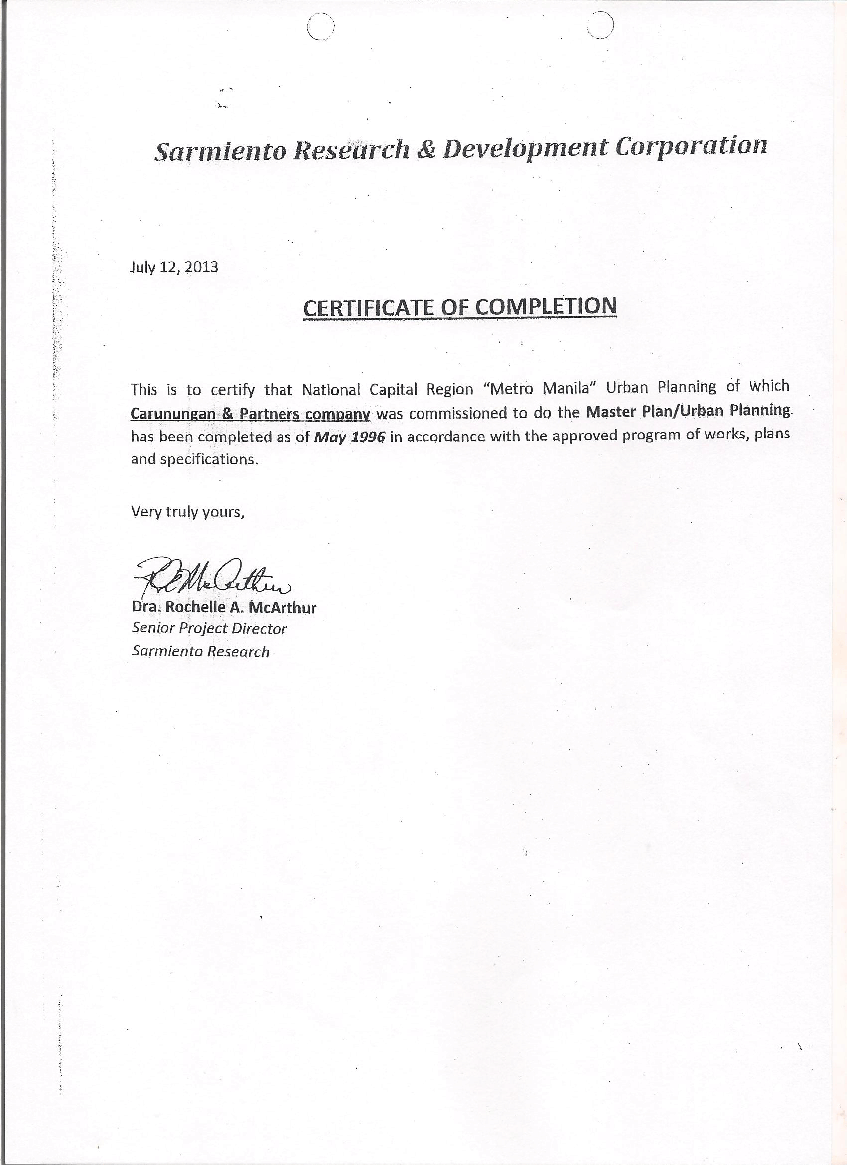 Certificate 11